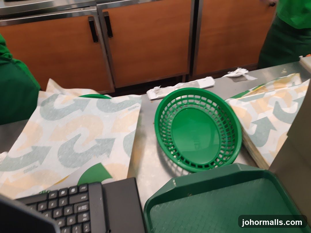 Sandwich Shop Counter