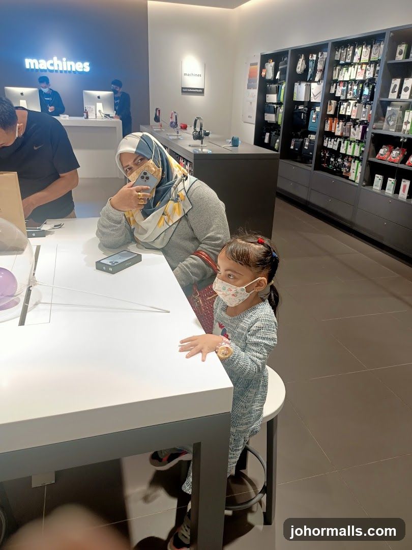 People in a store