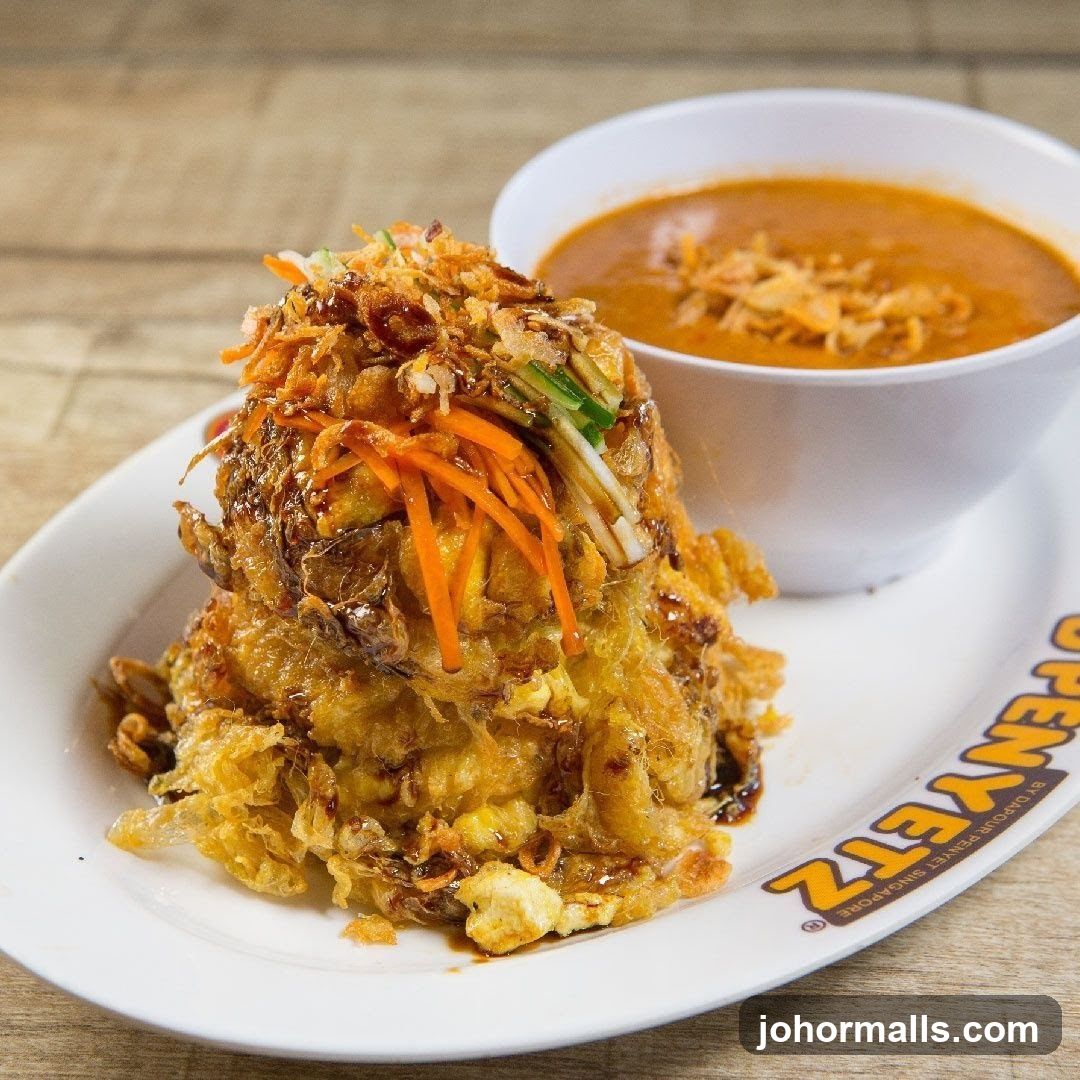 Fried Food with Sauce