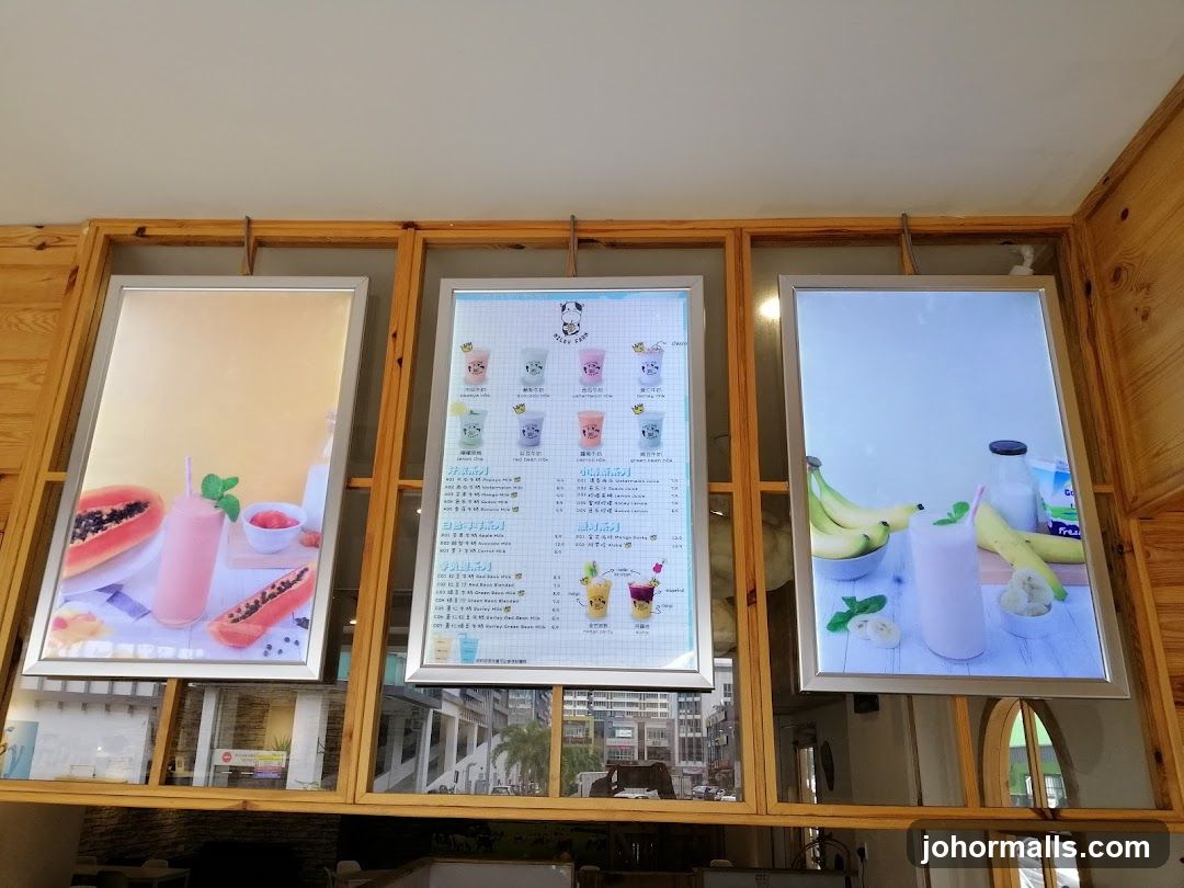 Menu and Drink Displays