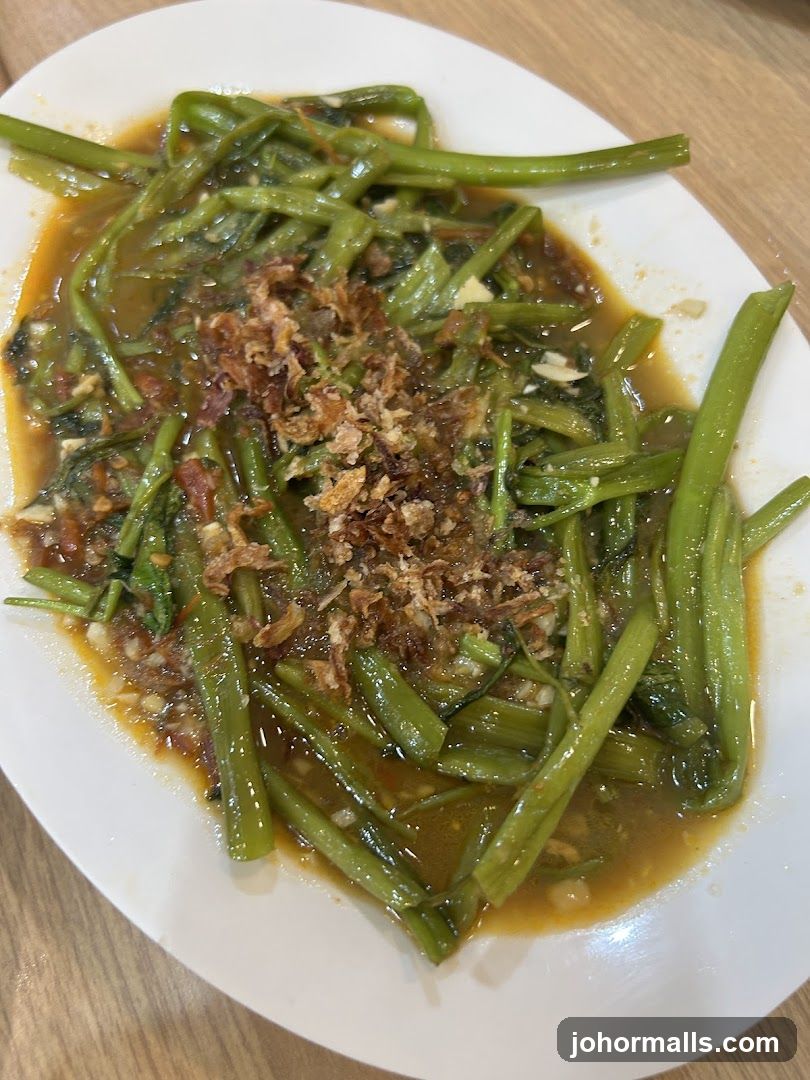 Stir-fried Water Spinach
