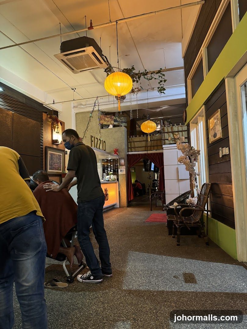 Massage parlor interior