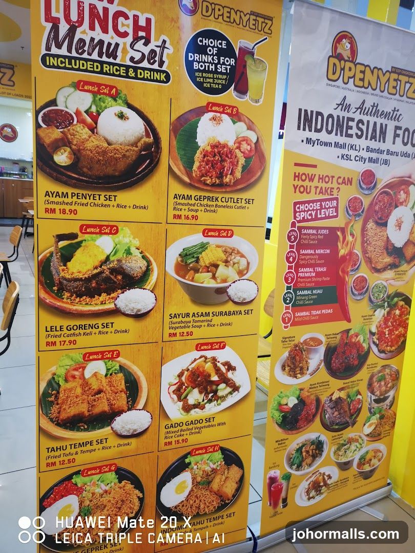 LUNCH MENU SET