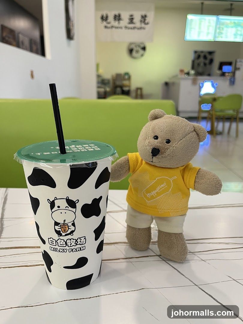 Teddy Bear and Drink