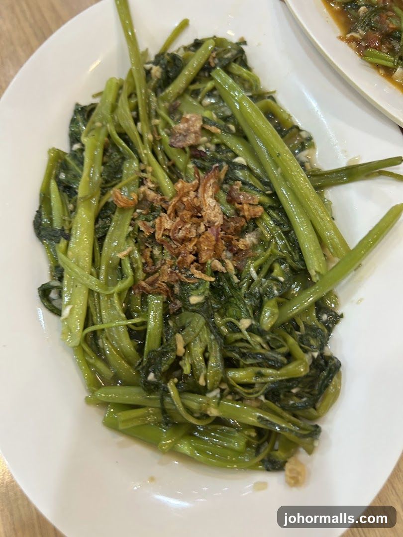 Stir-fried Water Spinach