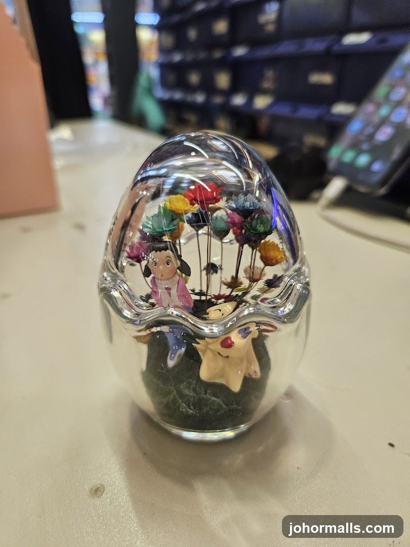 Decorative Egg with Figurines