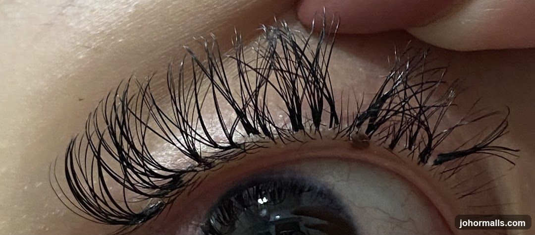 Close-up of Eyelashes