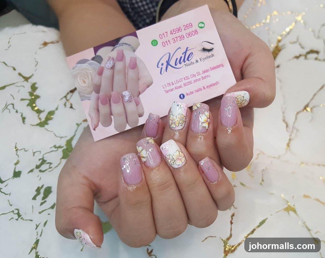 Nail Art and Business Card