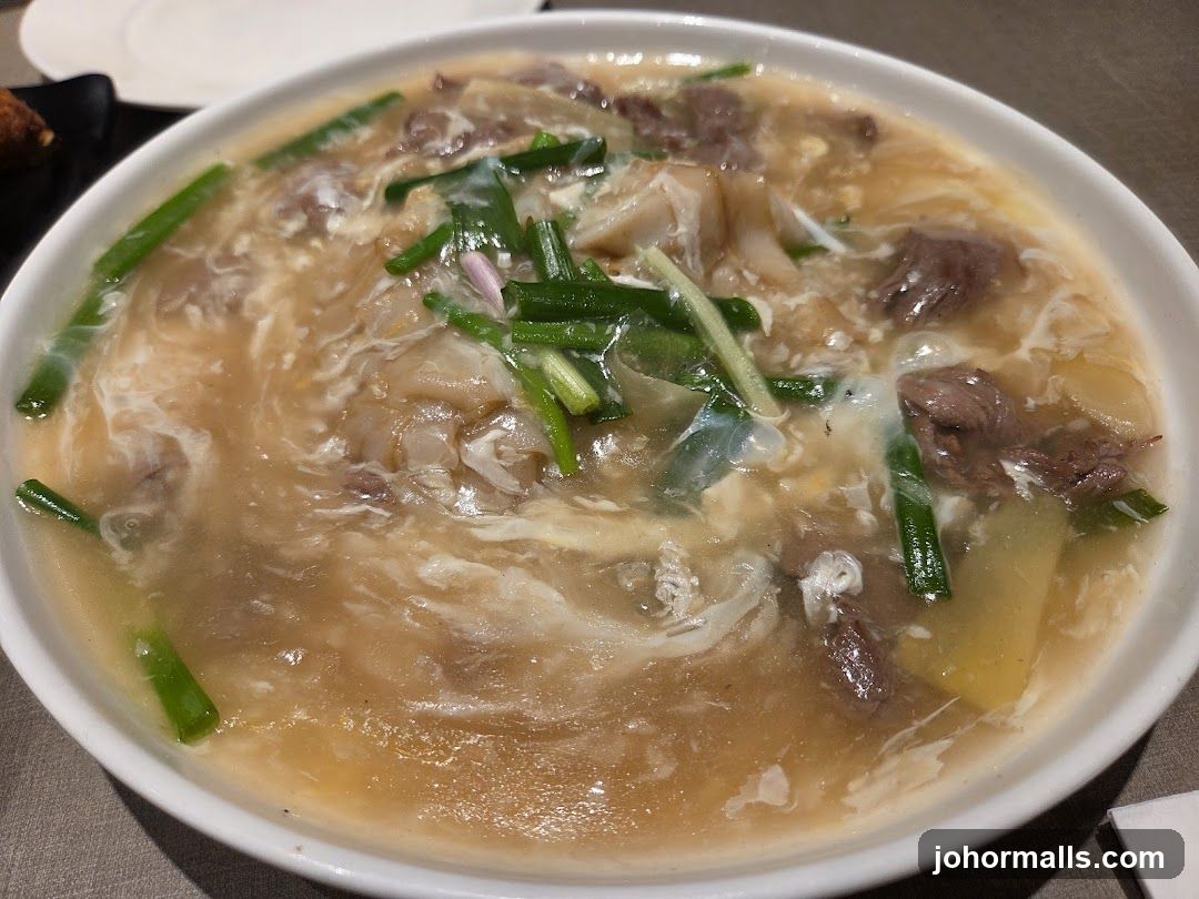 Beef noodle soup