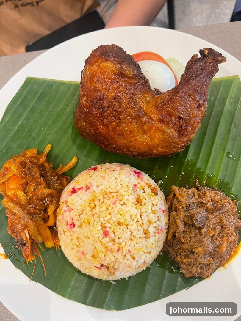 Fried Chicken Rice Platter
