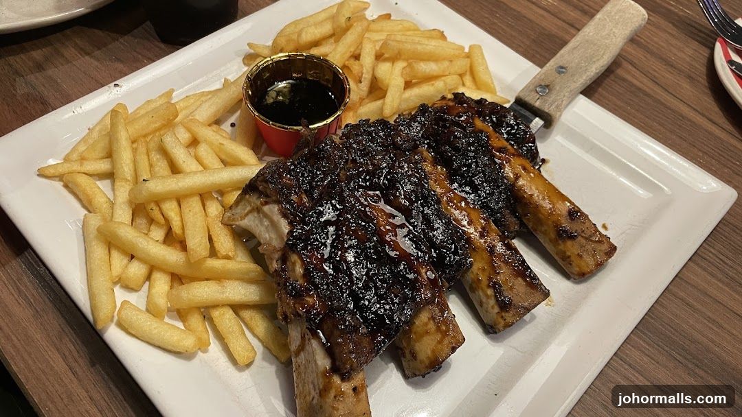 BBQ Ribs and Fries