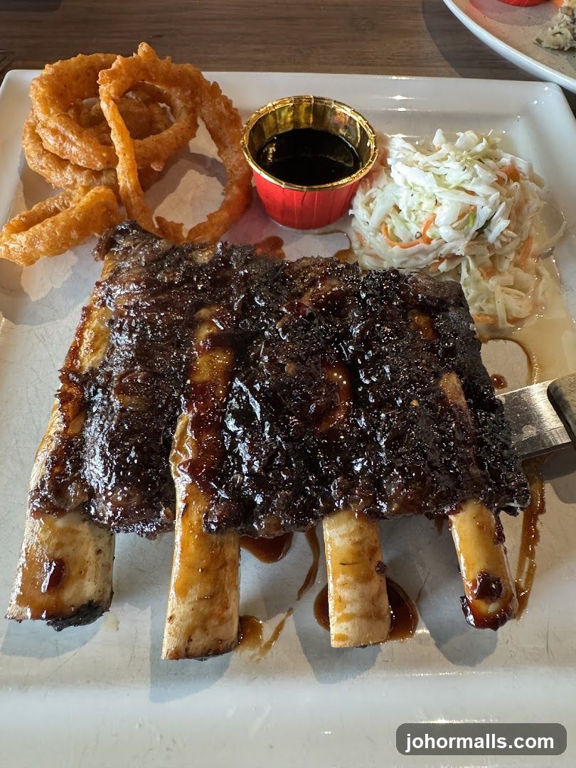Beef Ribs with Sides