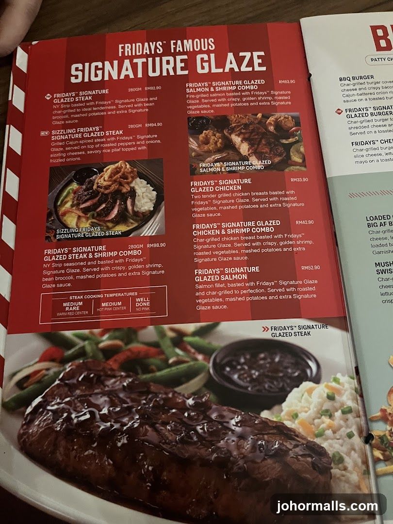 FRIDAYS FAMOUS SIGNATURE GLAZE