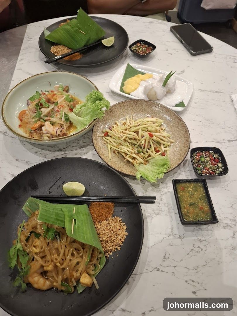 Thai Food Spread