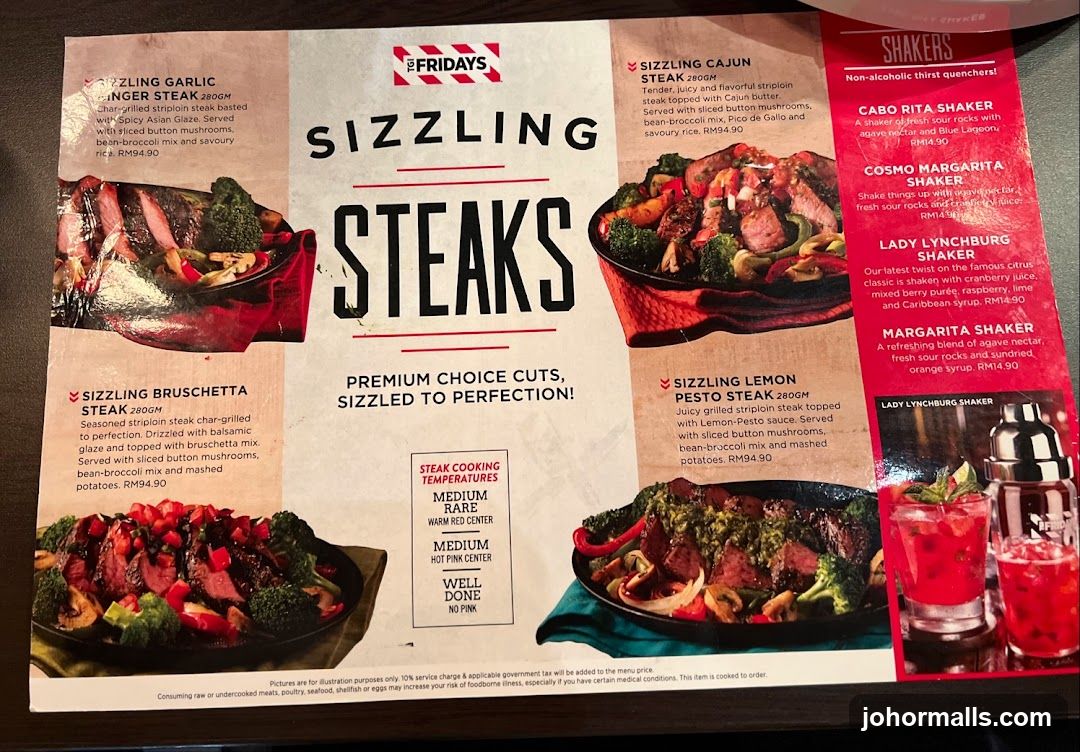 Sizzling Steaks