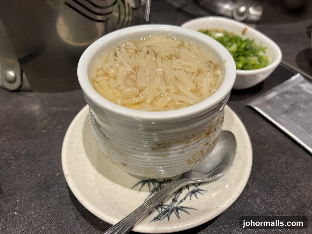 Enoki Mushroom Soup