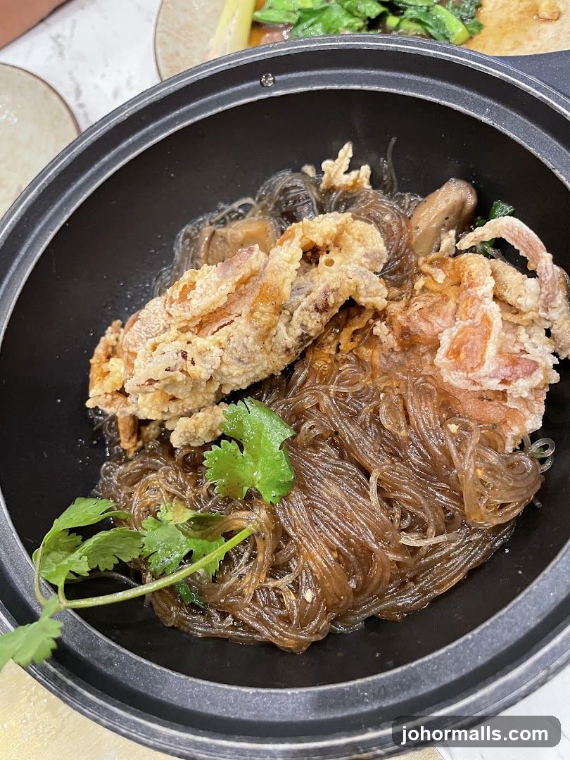 Fried Soft Shell Crab with Glass Noodles