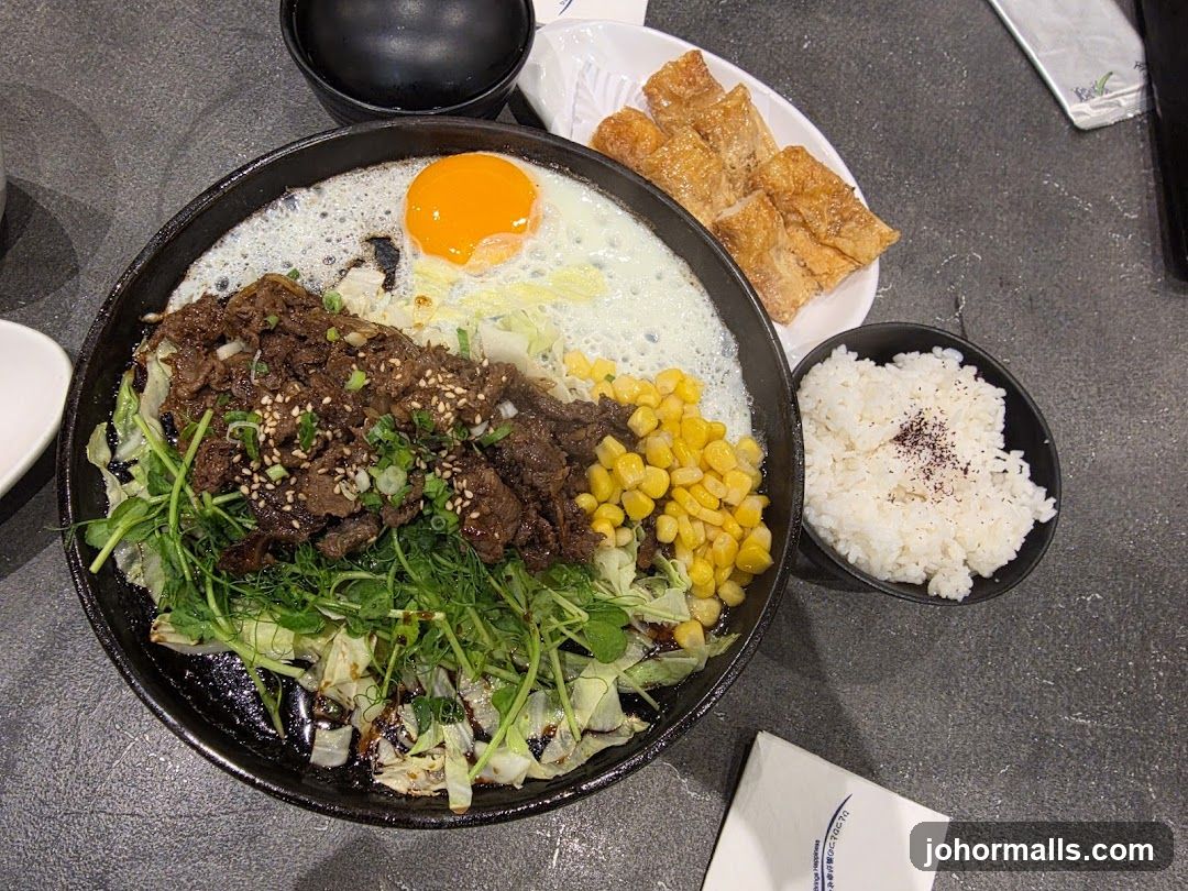 Beef and Egg Rice Bowl