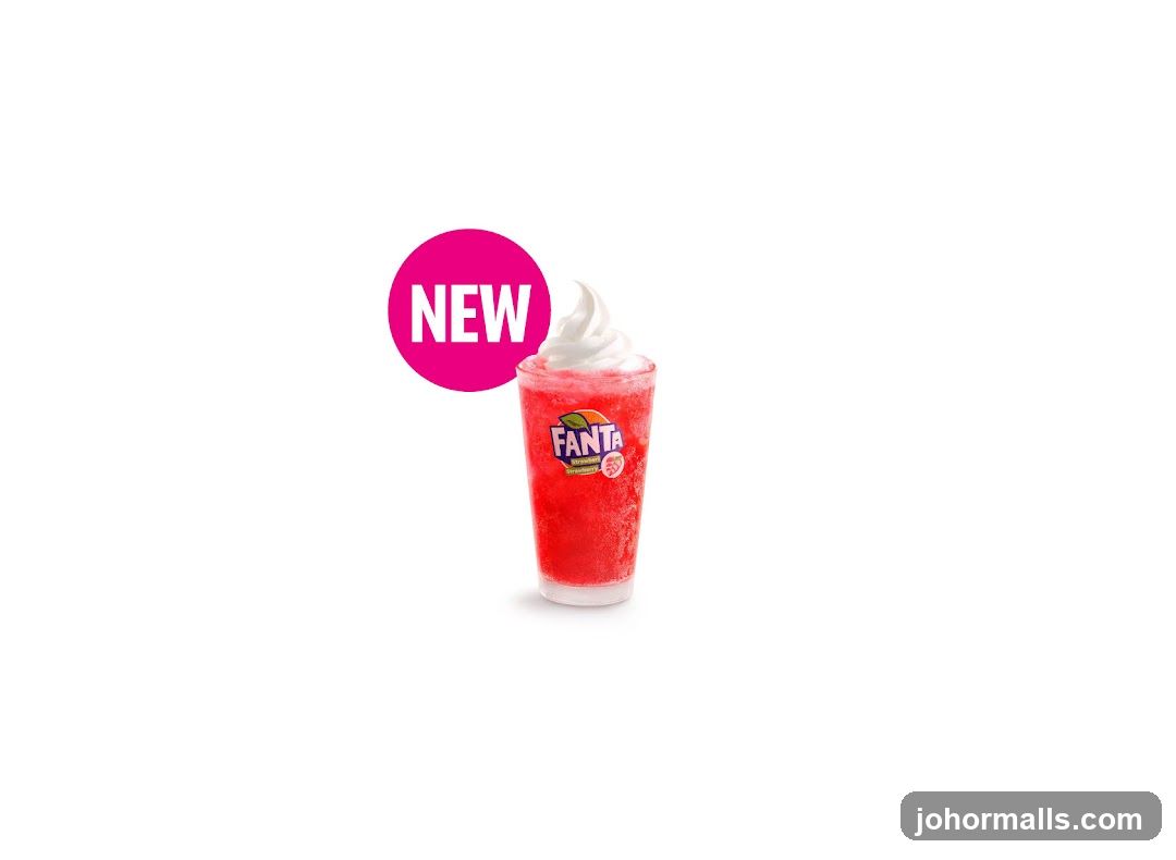 Fanta Strawberry Frozen Drink