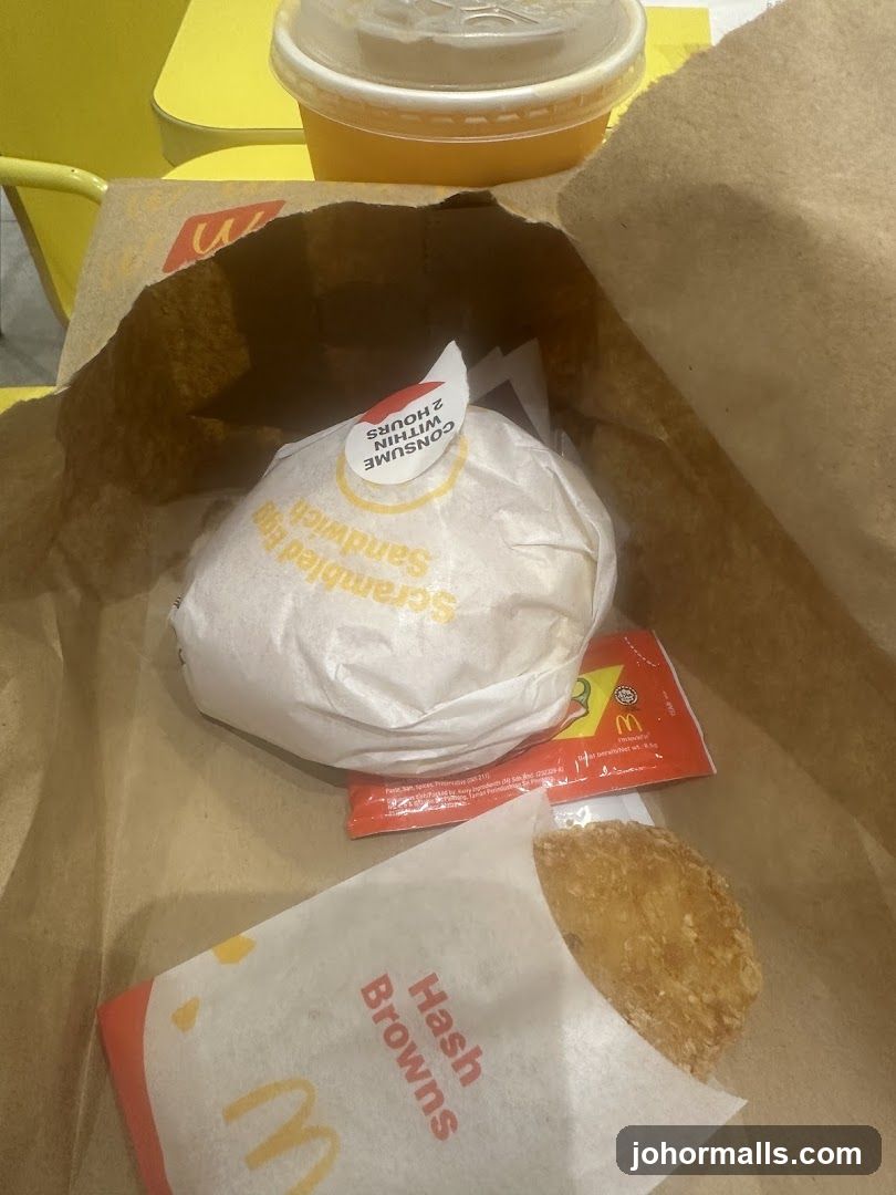 McDonald's Breakfast Bag