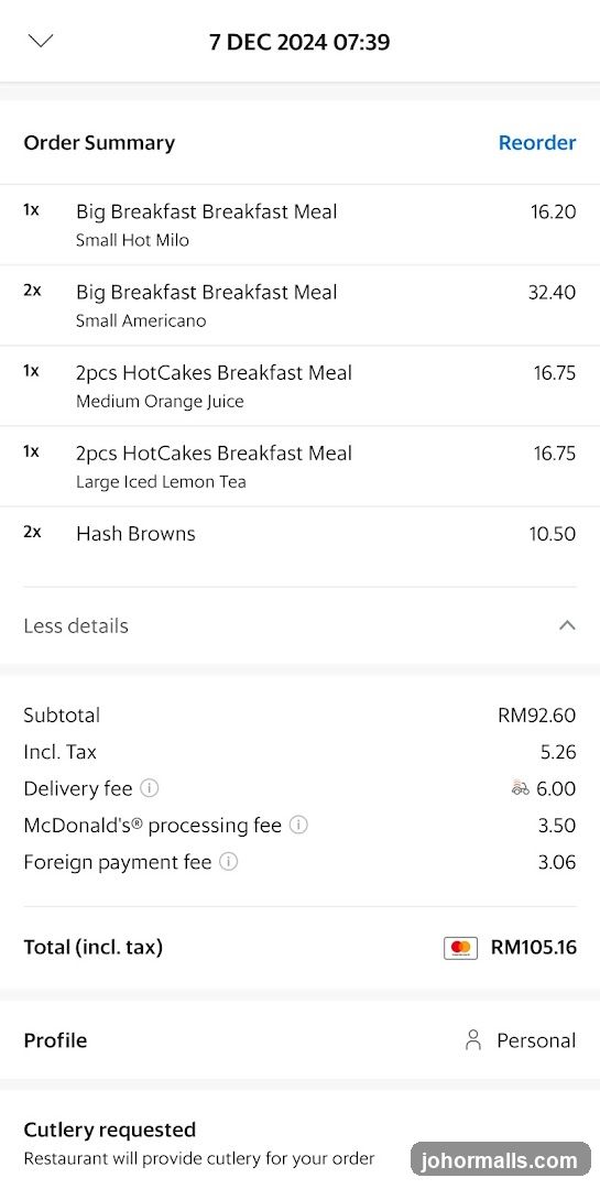Order Summary