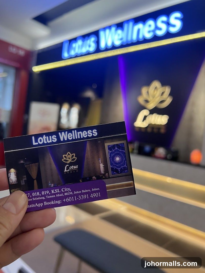Lotus Wellness Business Card