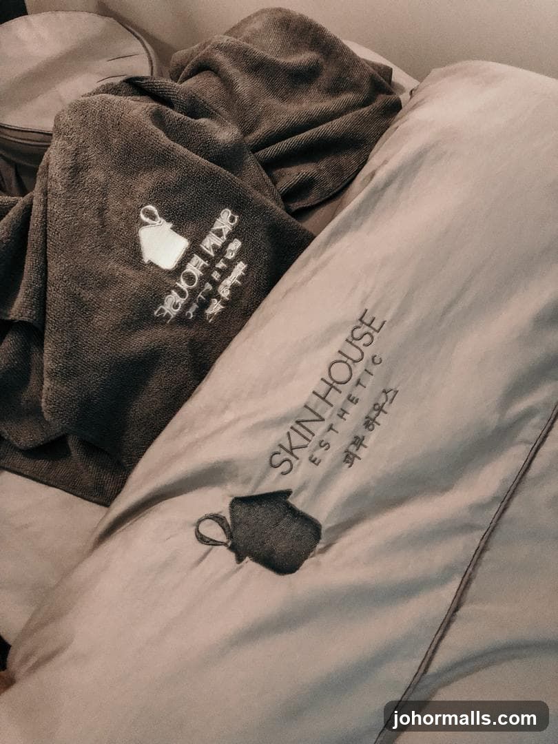 Skin House Esthetic Towel and Bag