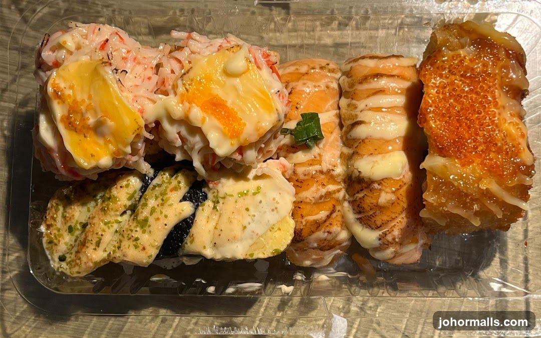 Sushi Roll Display
