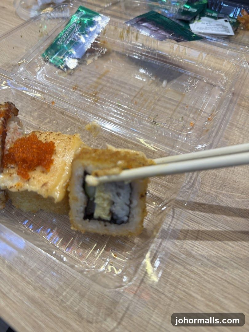 Sushi in Takeaway Container