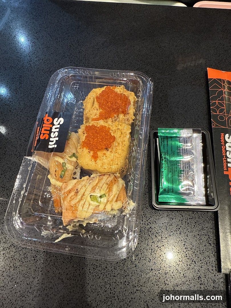 Sushi Box on Counter