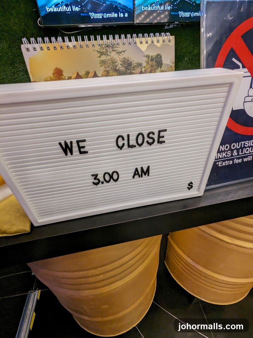Storefront Signage and Interior Decor