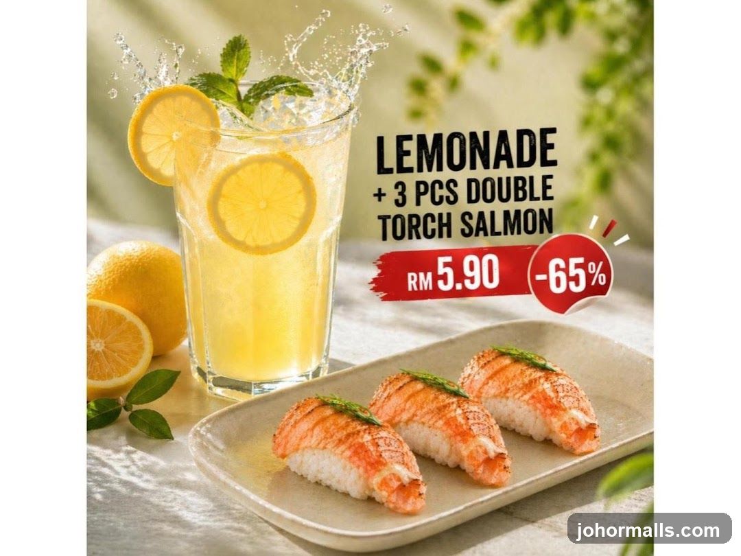 Lemonade and Torch Salmon Promotion