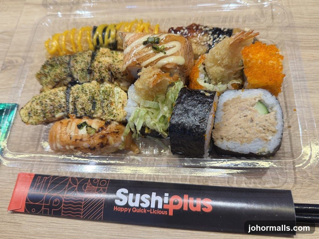 Sushi Plus Takeout Box