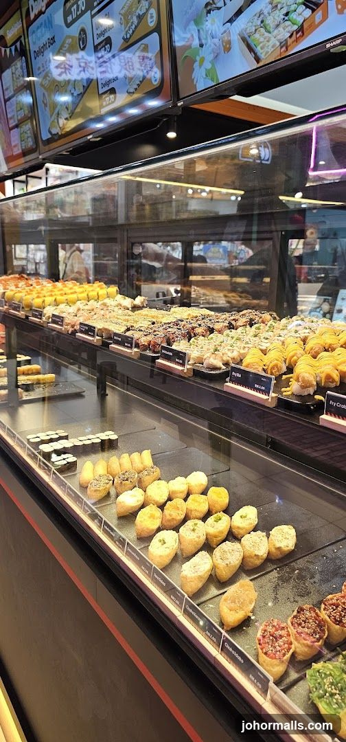 Sushi and Bakery Display