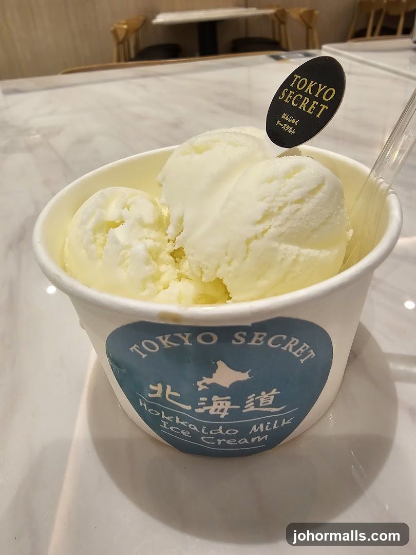 Tokyo Secret Hokkaido Milk Ice Cream