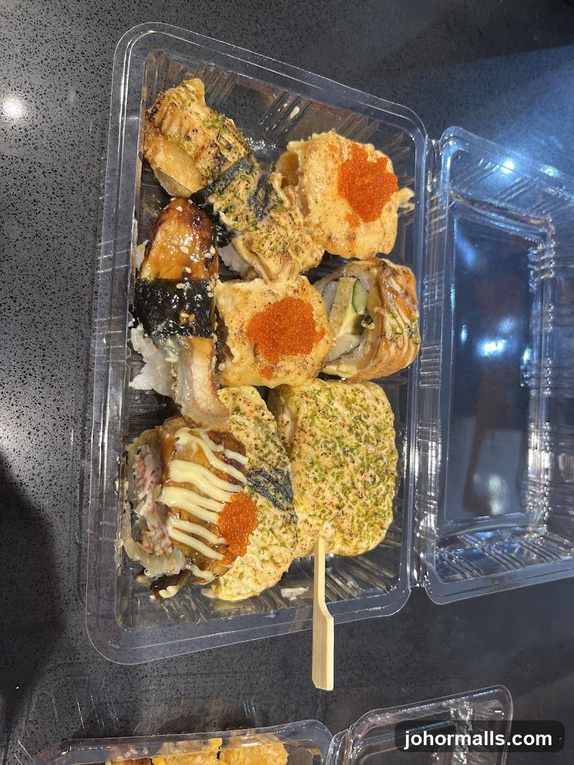 Food in plastic container