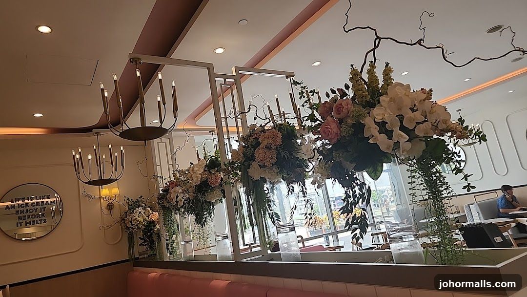 Interior of a café or restaurant