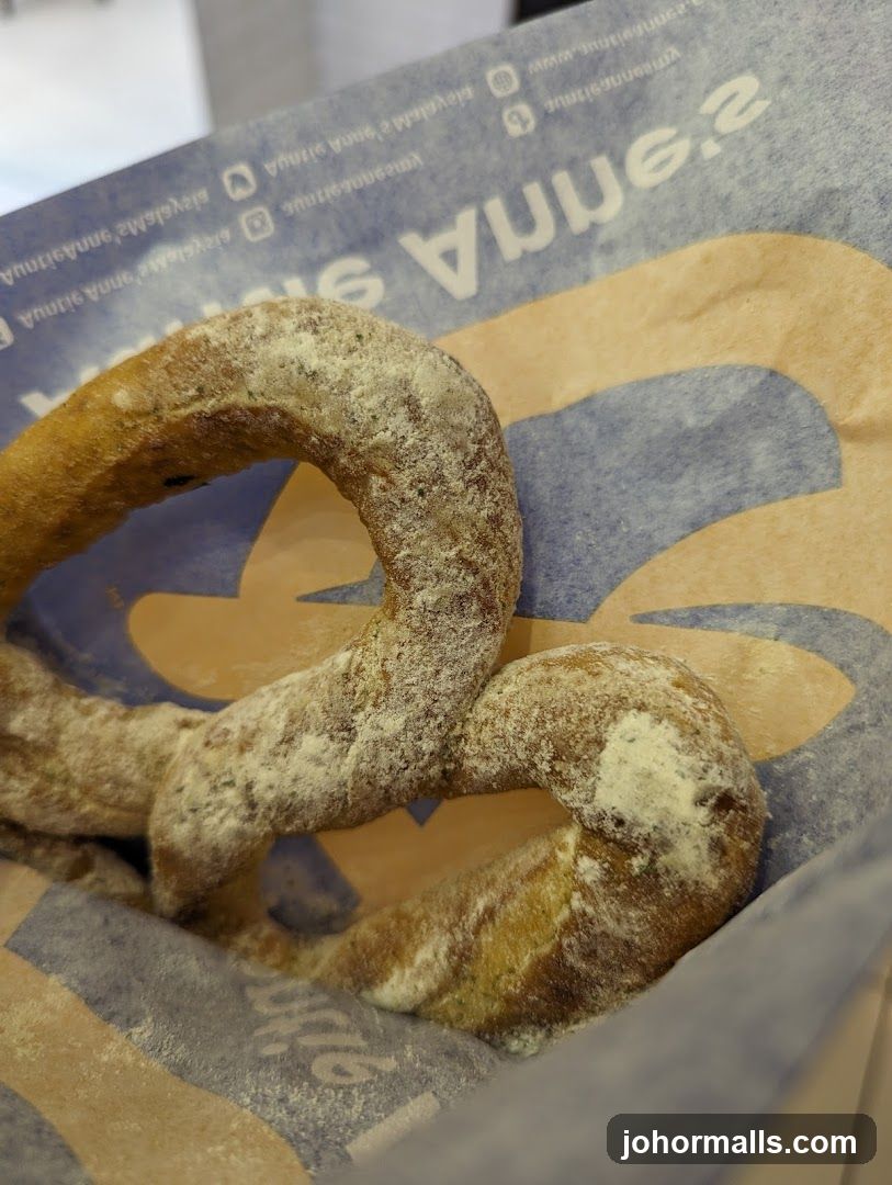 Powdered Pretzel