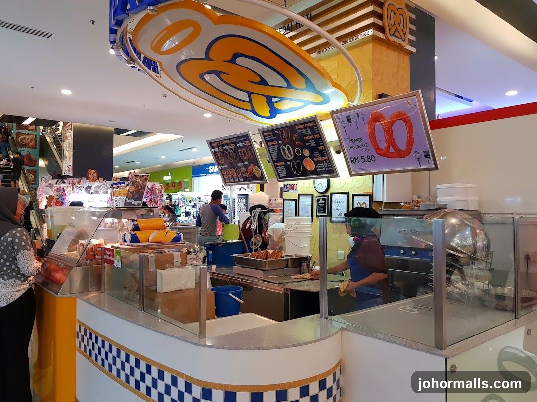 Pretzel Shop Counter