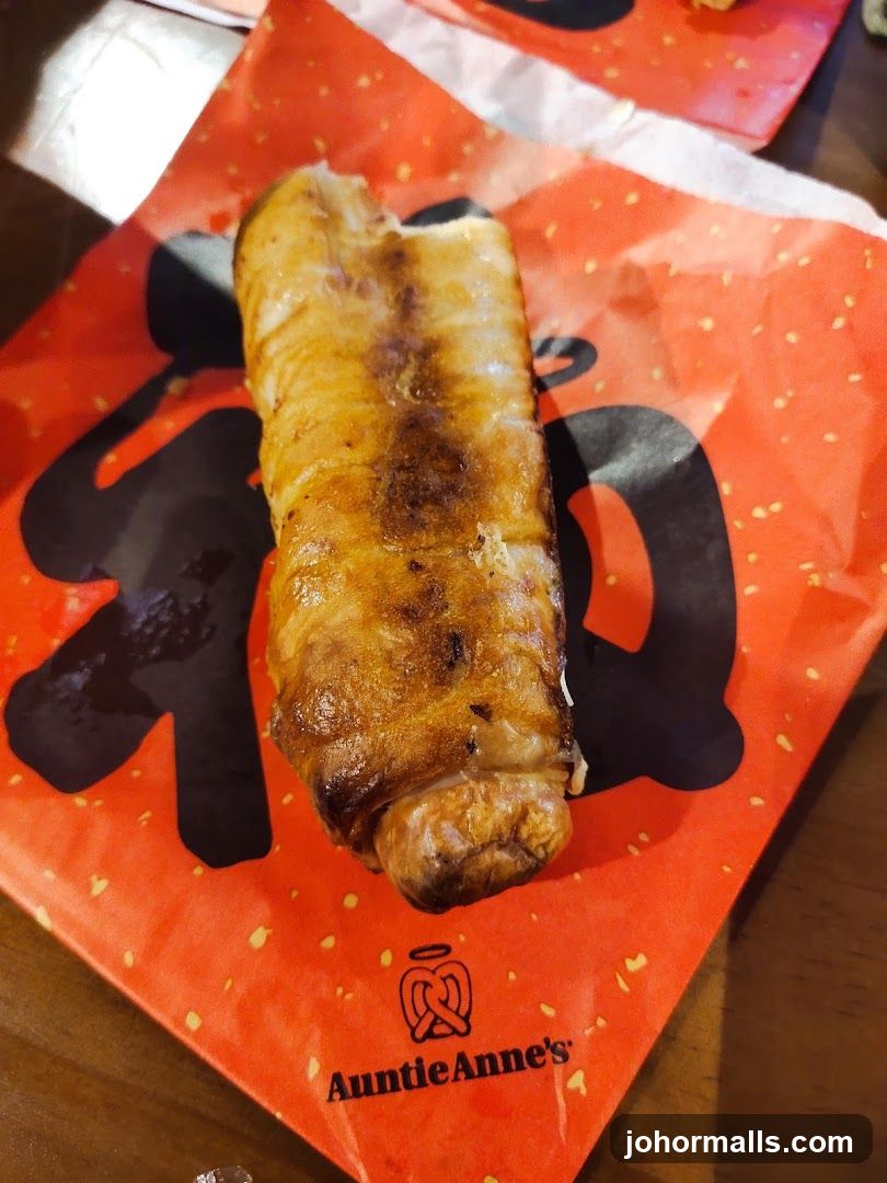 Auntie Anne's Pretzel Dog
