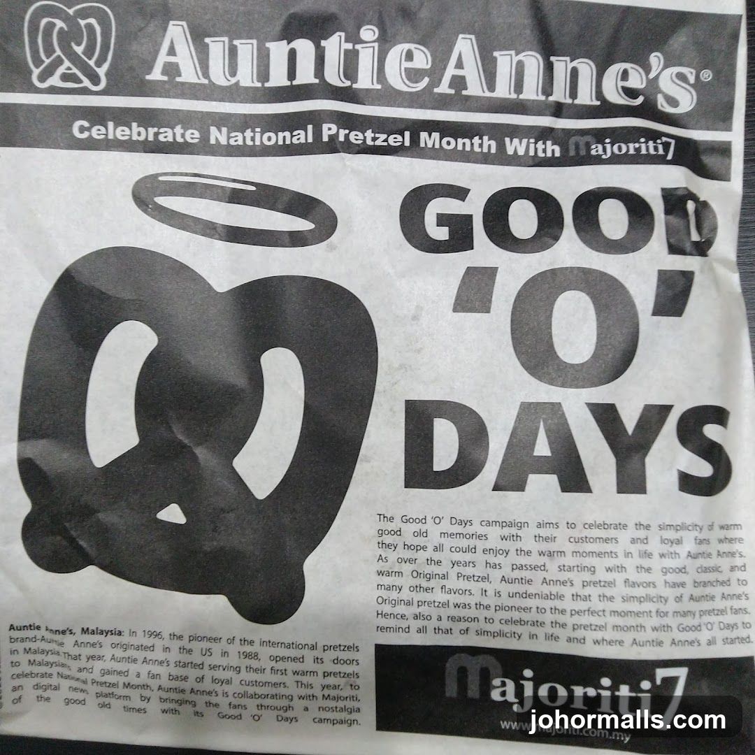 Auntie Anne's Celebrate National Pretzel Month