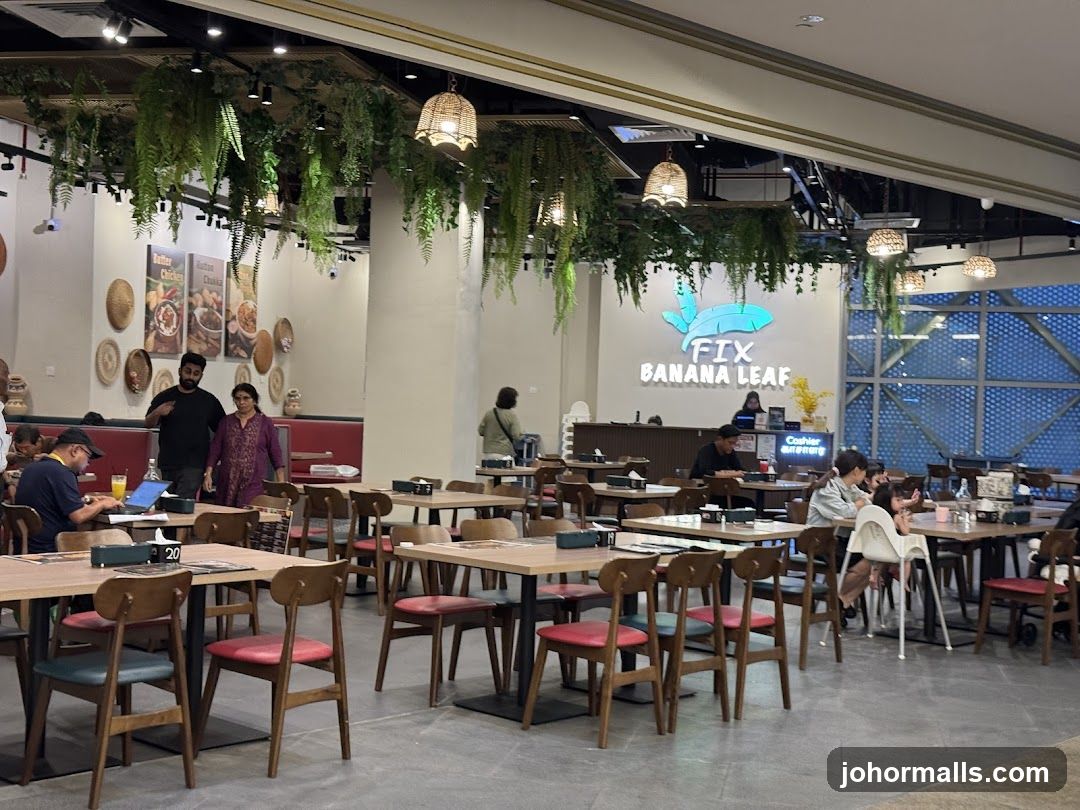 Restaurant Interior with Seating and Decor