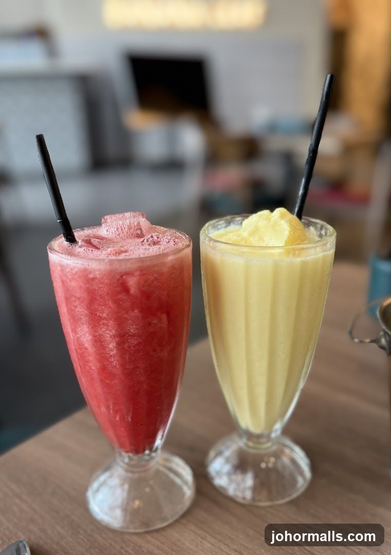 Two Fruit Smoothies