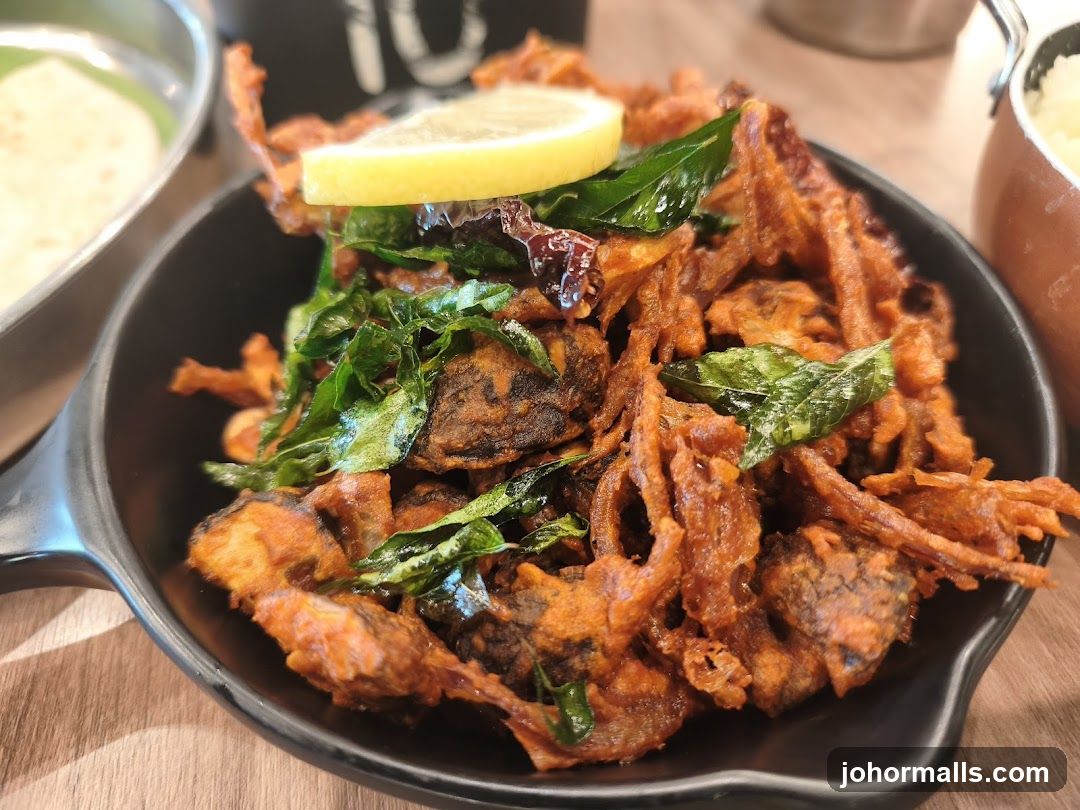 Crispy Fried Dish with Lemon and Herbs