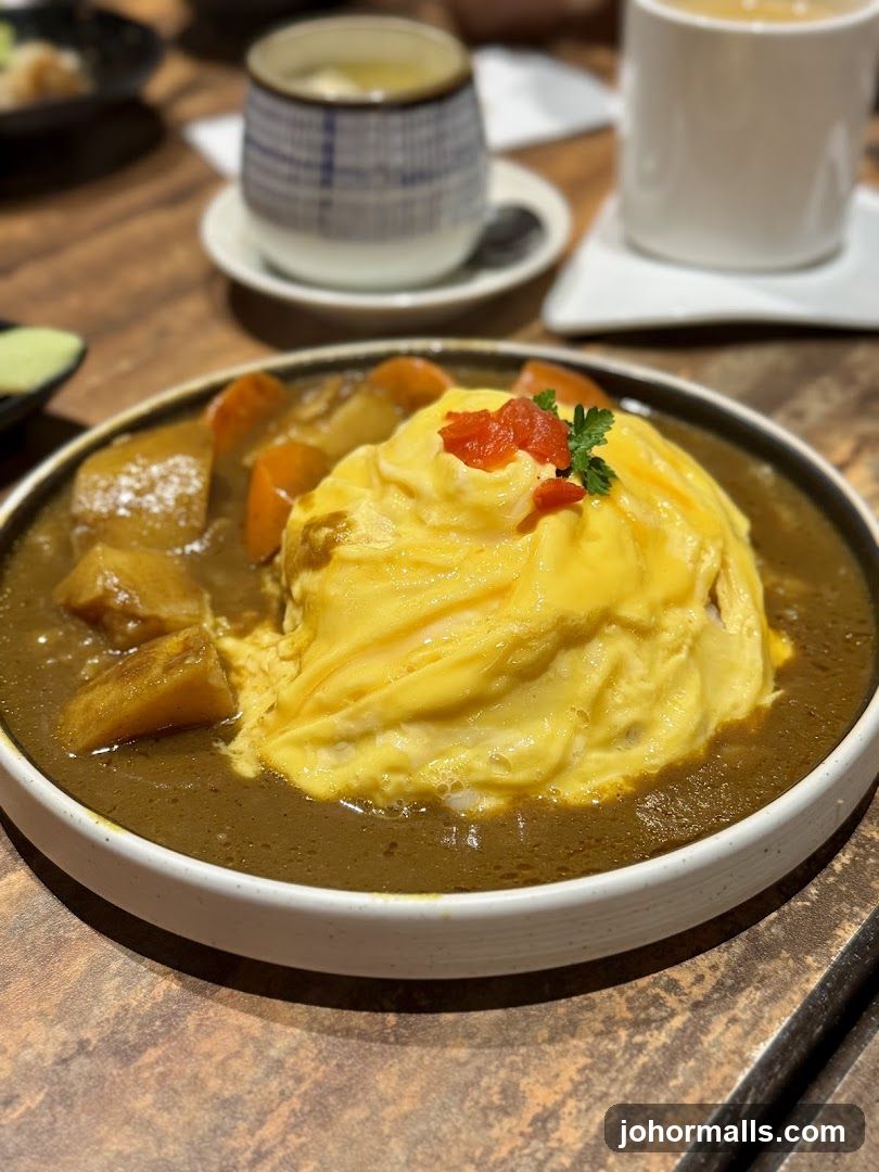 Omurice with Curry