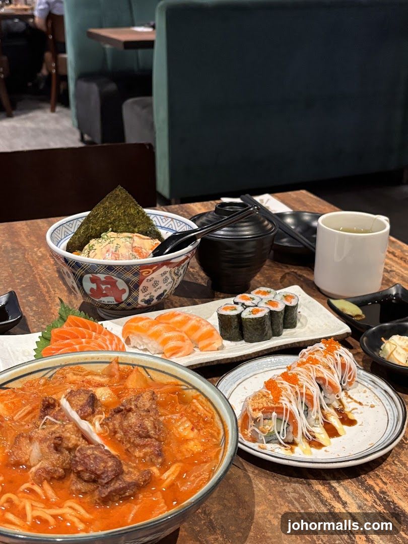 Japanese Food Spread