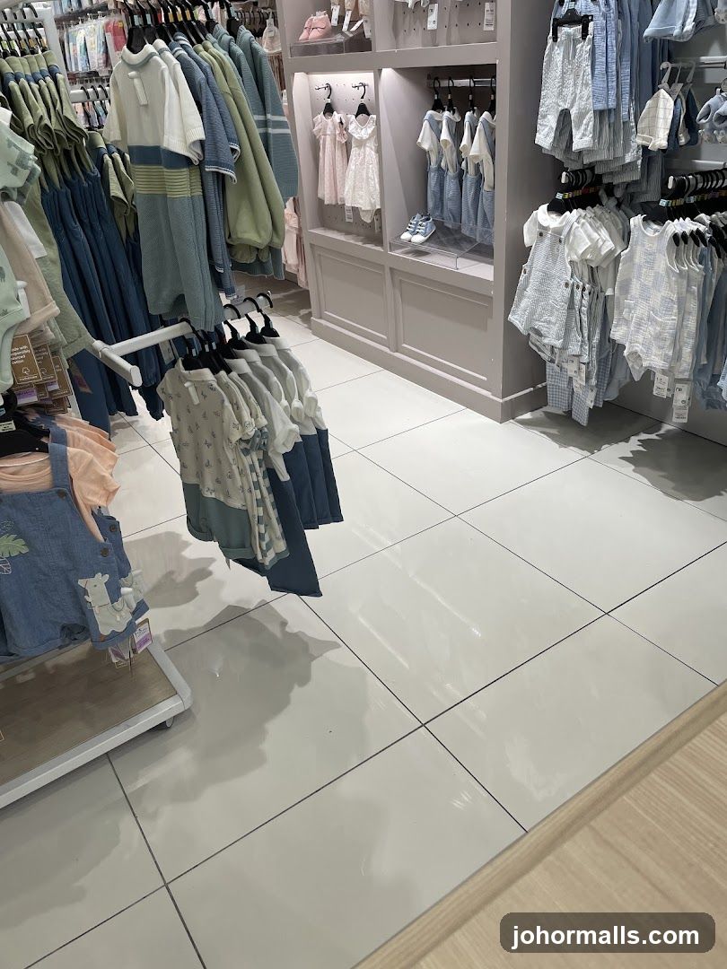 Children's Clothing Display