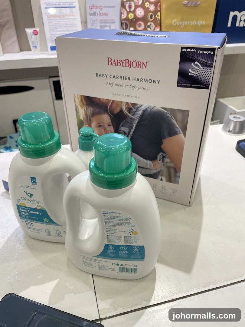 BabyBjörn Carrier and Laundry Detergent