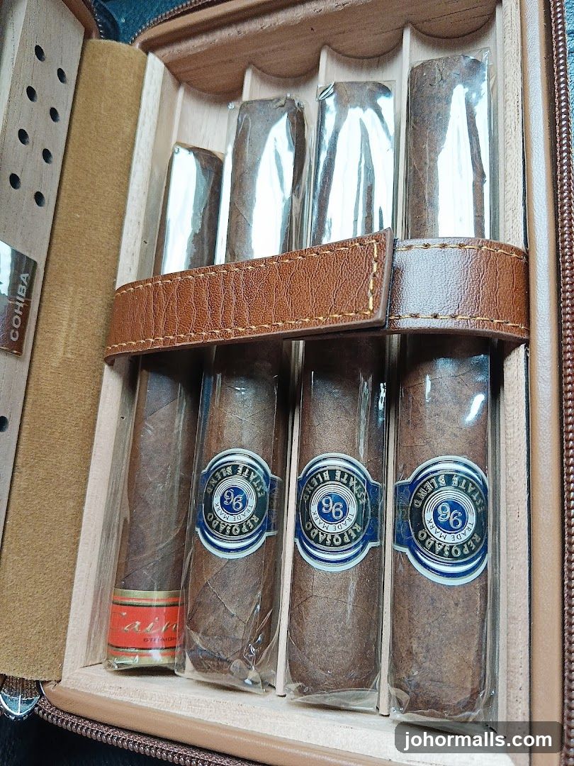 Cigars in a Travel Case