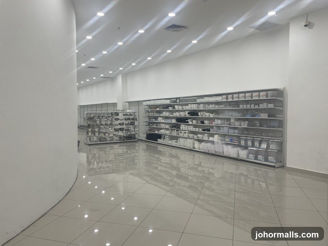 Store Interior with Shelving